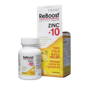 Reboost Cold/Flu Tablets Zinc +10