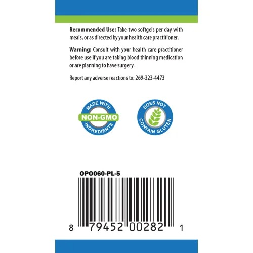 Smart Omega 3+ (60 softgels) - Image 2